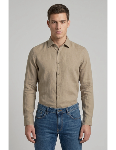 Clark --- Camicia Uomo Brady Lino Talpa