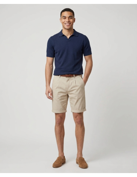 Clark --- Bermuda Uomo Buck Tela Denim Mastice