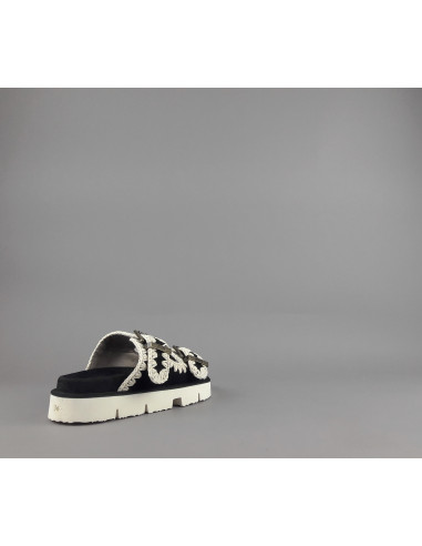 Mou --- Sandalo Donna Camoscio Nero