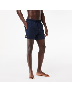 Lacoste --- Costume Mare Uomo Nylon Blu Scuro