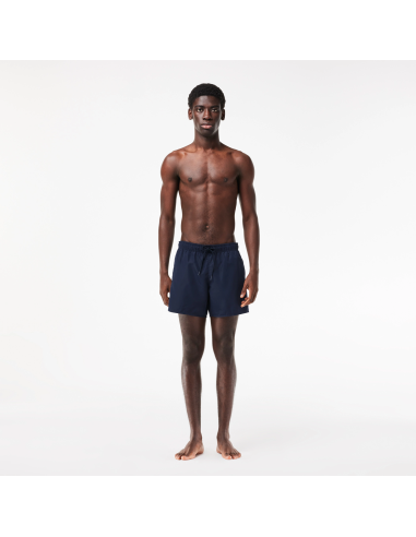 Lacoste --- Costume Mare Uomo Nylon Blu Scuro