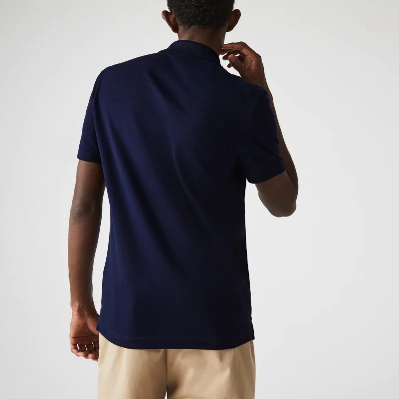 Lacoste --- Polo Uomo Slim Fit Blu Scuro