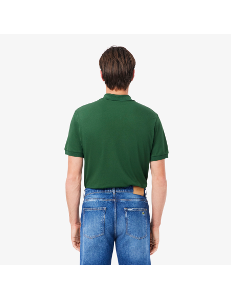 Lacoste --- Polo Light Stretch Uomo Verde Scuro