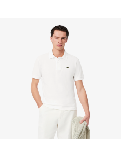 Lacoste --- Polo Light Stretch Uomo Bianco
