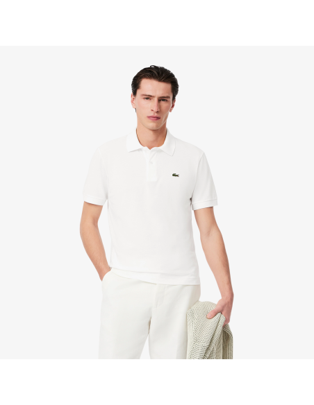 Lacoste --- Polo Light Stretch Uomo Bianco