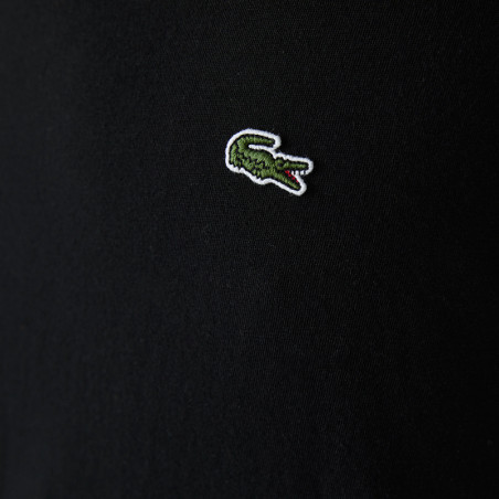 Lacoste --- T-Shirt Cotone Pima Nero