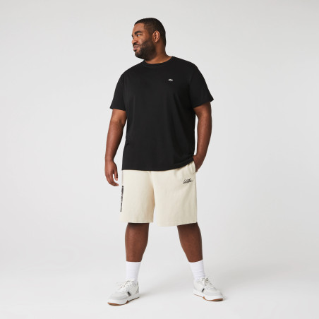 Lacoste --- T-Shirt Cotone Pima Nero