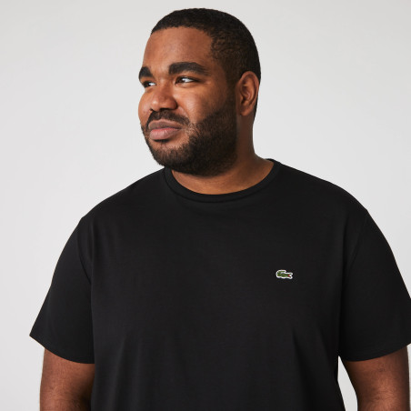 Lacoste --- T-Shirt Cotone Pima Nero