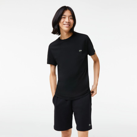 Lacoste --- T-Shirt Cotone Pima Nero