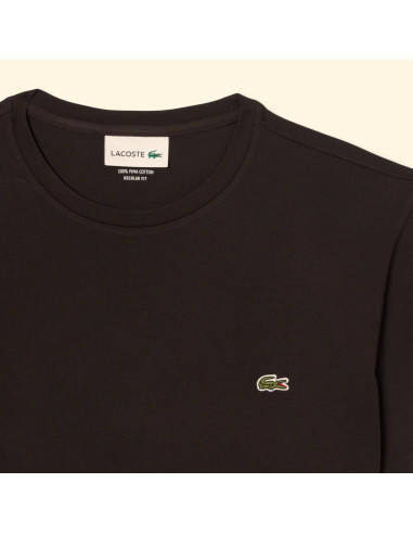 Lacoste --- T-Shirt Cotone Pima Testa Di Moro