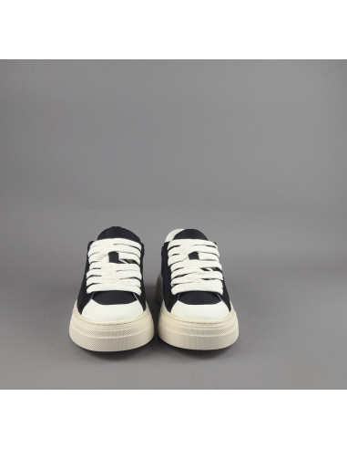 Demna --- Sneakers Uomo Camoscio Tela Nero