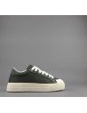 Demna --- Sneakers Uomo Camoscio Tela Verde Militare