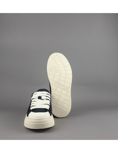 Demna --- Sneakers Uomo Camoscio Blu Scuro