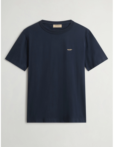 Woolrich --- T-Shirt Uomo Cotone Blu Scuro