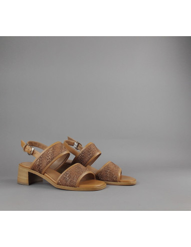 Frau --- Sandalo Donna Pelle Marrone