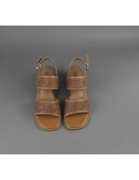 Frau --- Sandalo Donna Pelle Marrone