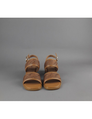 Frau --- Sandalo Donna Pelle Marrone