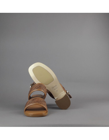 Frau --- Sandalo Donna Pelle Marrone