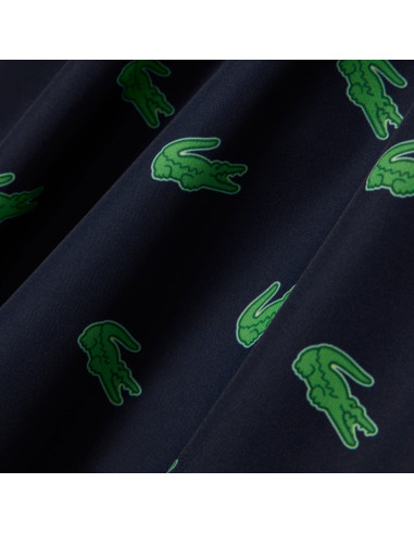 Lacoste --- Costume Mare Uomo Nylon Blu Scuro