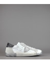 Philippe Model --- Sneakers Uomo Paris x Pelle Bianco