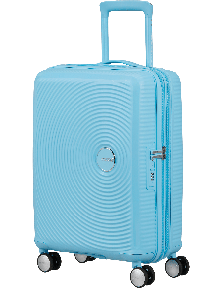 American Tourister --- Trolley Soundbox 55cm Azzurro