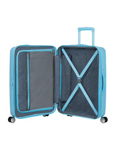 American Tourister --- Trolley Soundbox 67cm Azzurro