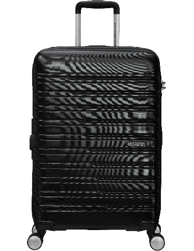 American Tourister --- Trolley Flashline 67cm Nero