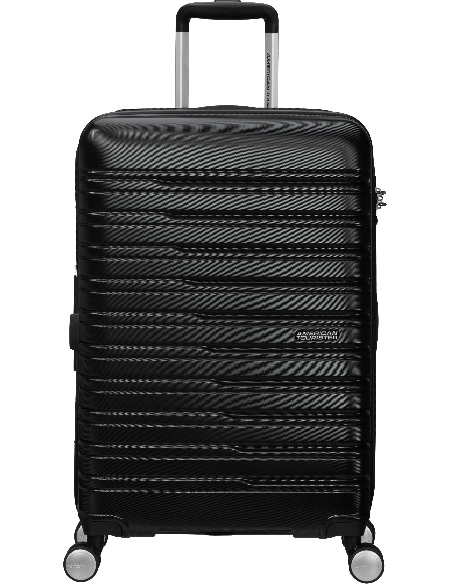 American Tourister --- Trolley Flashline 67cm Nero