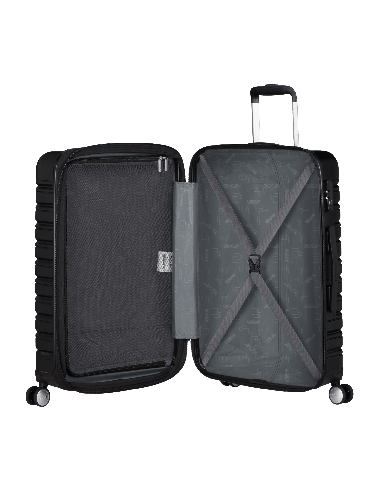 American Tourister --- Trolley Flashline 67cm Nero