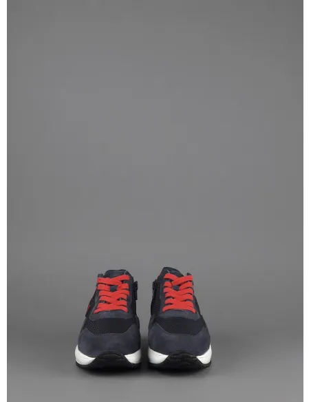 Hogan Interactive Junior Camoscio Tela Blu Scuro H Flock Prezzo 190,00