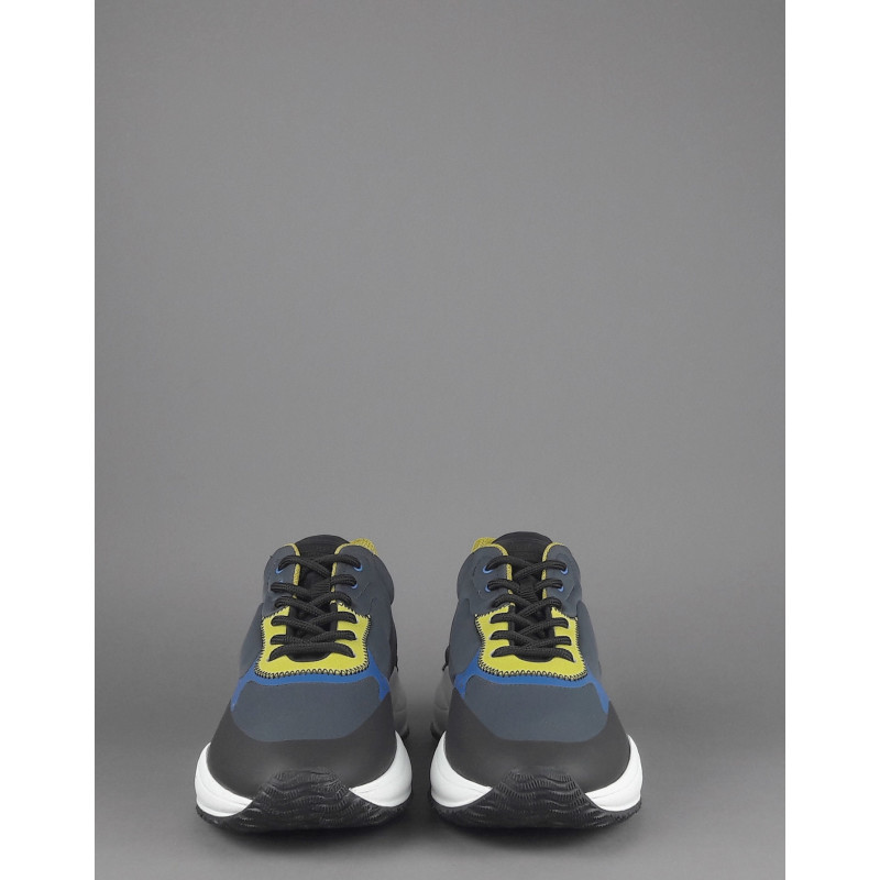 Hogan Interaction Uomo Tessuto Scuba Antracite Nero Prezzo 370,00