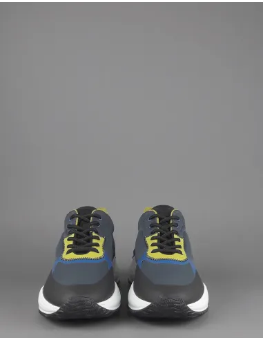 Hogan Interaction Uomo Tessuto Scuba Antracite Nero Prezzo 370,00