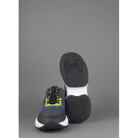 Hogan Interaction Uomo Tessuto Scuba Antracite Nero Prezzo 370,00