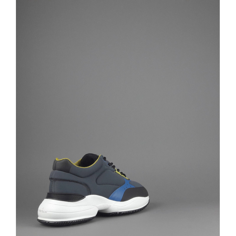 Hogan Interaction Uomo Tessuto Scuba Antracite Nero Prezzo 370,00