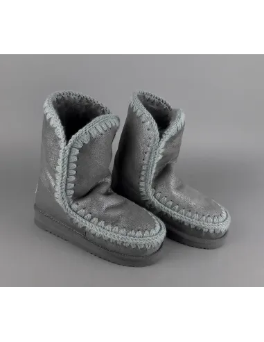 Mou Eskimo 24 Donna Montone Double-Face Grigio Scuro Metal Prezzo 250,00
