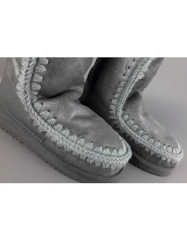 Mou Eskimo 24 Donna Montone Double-Face Grigio Scuro Metal Prezzo 250,00