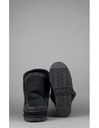 Mou / / Eskimo Wedge Donna Montone Double-Face Nero Prezzo 260,00