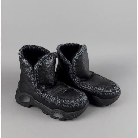 Mou Eskimo 18 Mountain Donna Montone Double-Face Nero Prezzo 300,00