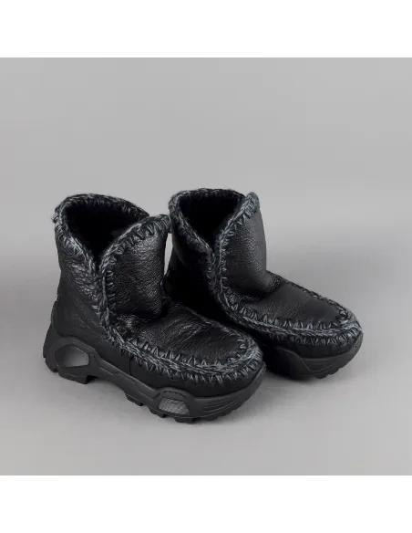 Mou Eskimo 18 Mountain Donna Montone Double-Face Nero Prezzo 300,00