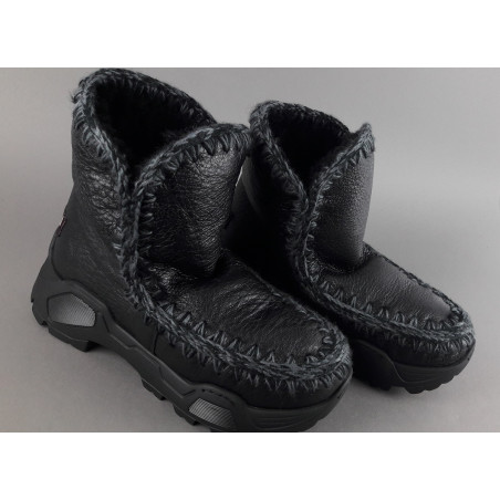 Mou Eskimo 18 Mountain Donna Montone Double-Face Nero Prezzo 300,00
