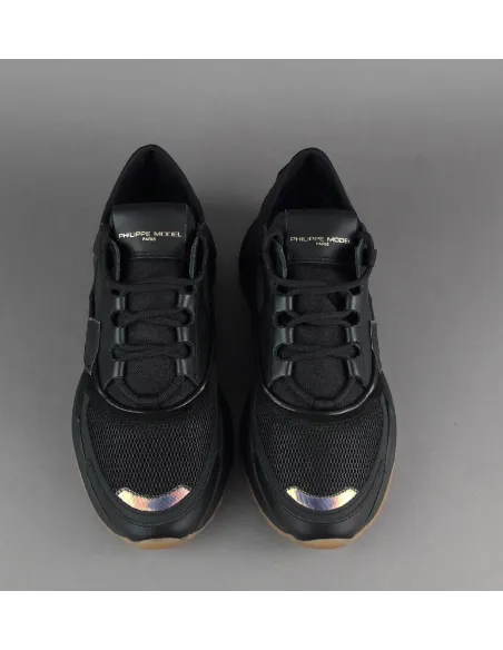 Philippe Model Sneakers Donna Eze Pelle Camoscio Tela Nero Prezzo 350,00