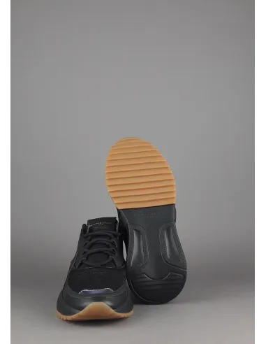 Philippe Model Sneakers Donna Eze Pelle Camoscio Tela Nero Prezzo 350,00