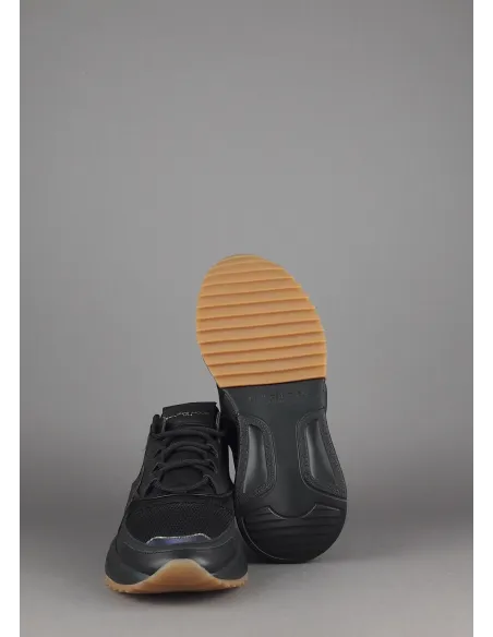 Philippe Model Sneakers Donna Eze Pelle Camoscio Tela Nero Prezzo 350,00