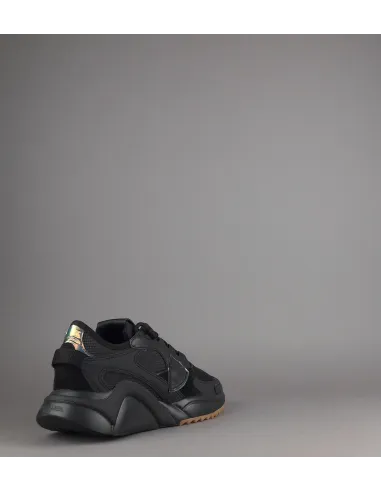 Philippe Model Sneakers Donna Eze Pelle Camoscio Tela Nero Prezzo 350,00