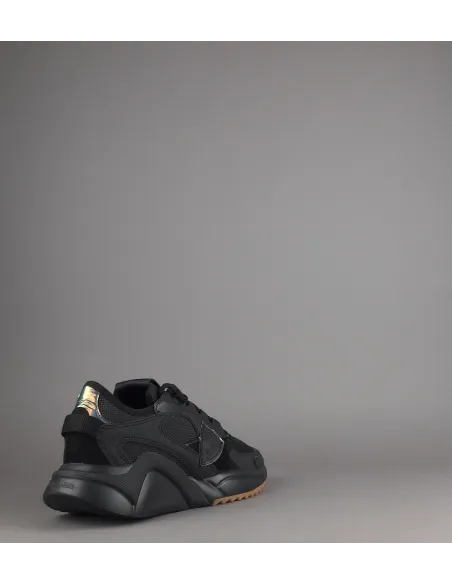 Philippe Model Sneakers Donna Eze Pelle Camoscio Tela Nero Prezzo 350,00