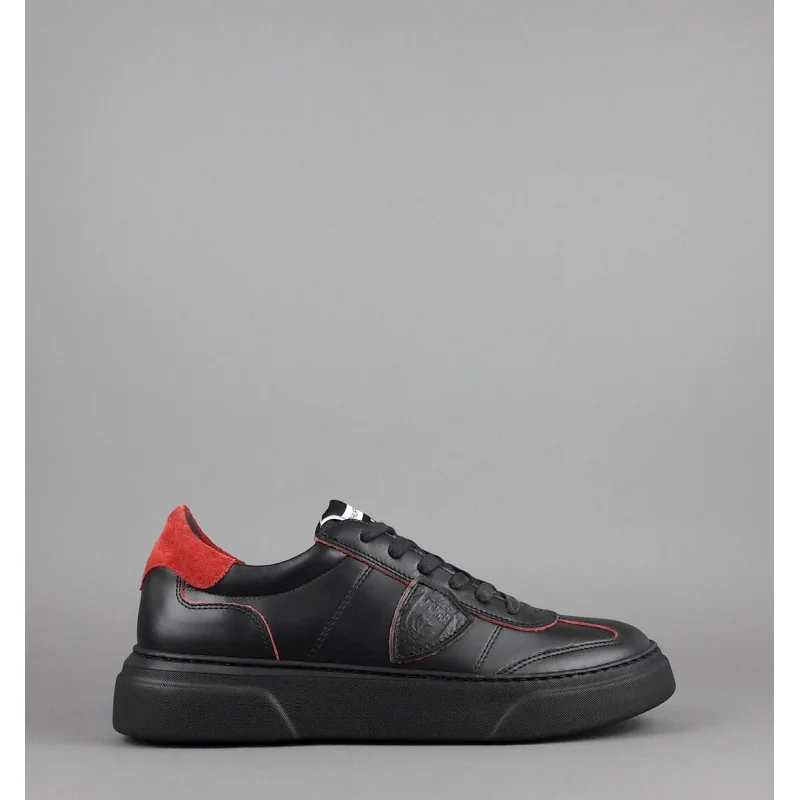 Philippe Model Sneakers Uomo Temple Pelle Nero Prezzo 295,00