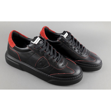 Philippe Model Sneakers Uomo Temple Pelle Nero Prezzo 295,00