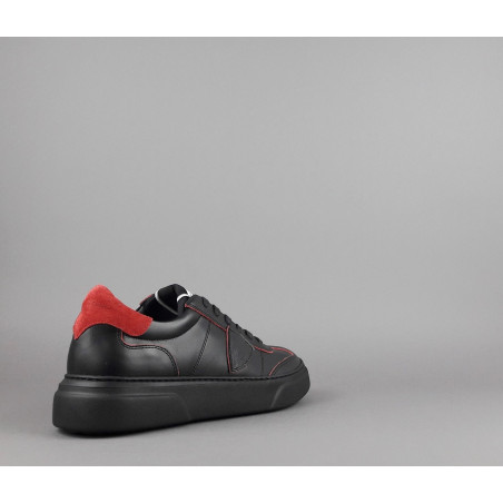 Philippe Model Sneakers Uomo Temple Pelle Nero Prezzo 295,00