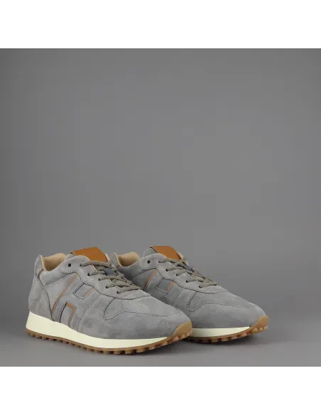 Hogan Sneakers H429 Uomo Camoscio Grigio Chiaro Pezzo 320,00
