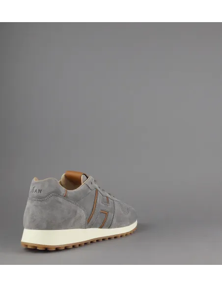 Hogan Sneakers H429 Uomo Camoscio Grigio Chiaro Pezzo 320,00